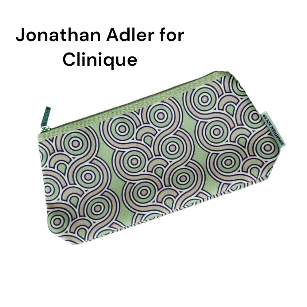 NWOT Adler for Clinique Makeup Sundries Bag